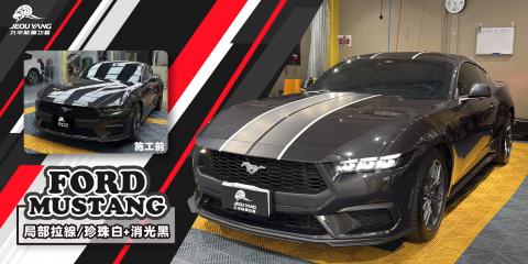 FORD MUSTANG 局部拉線